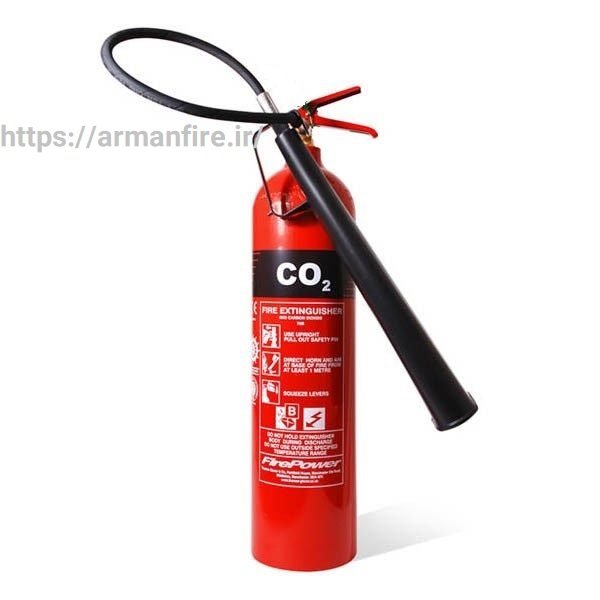 چطور از گاز co2  در کپسول آتش نشانی استفاده می شود؟