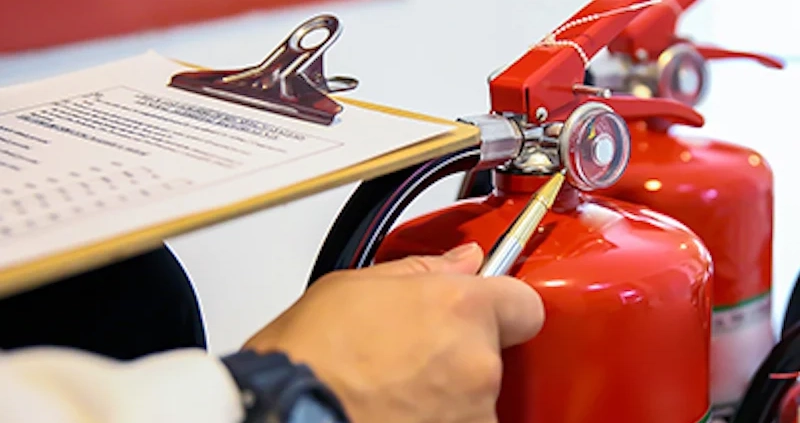 شارژ کپسول آتش نشانی
