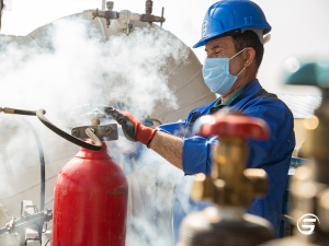 شارژ کپسول آتشنشانی