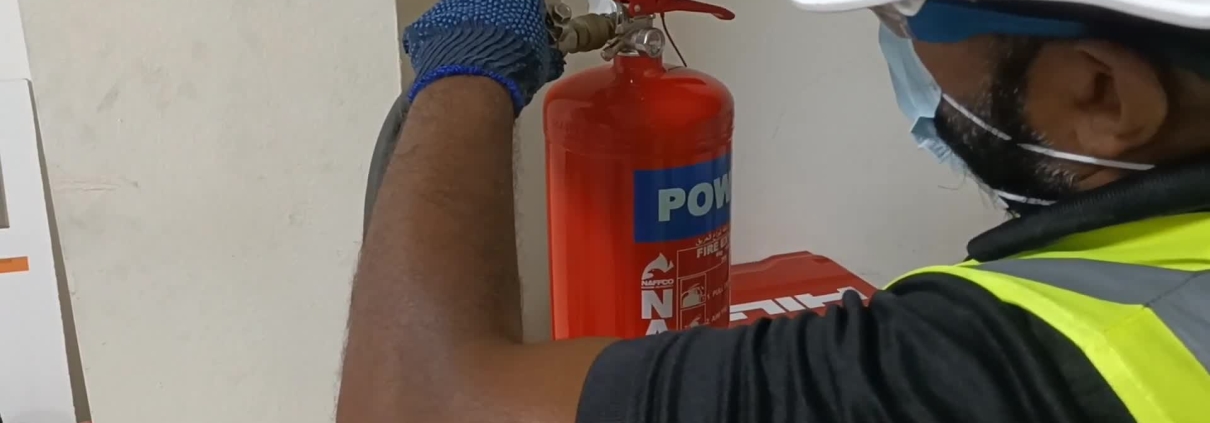 شارژ کپسول آتشنشانی