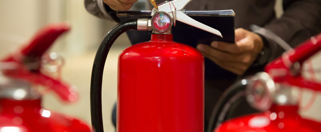 شارژ کپسول آتشنشانی