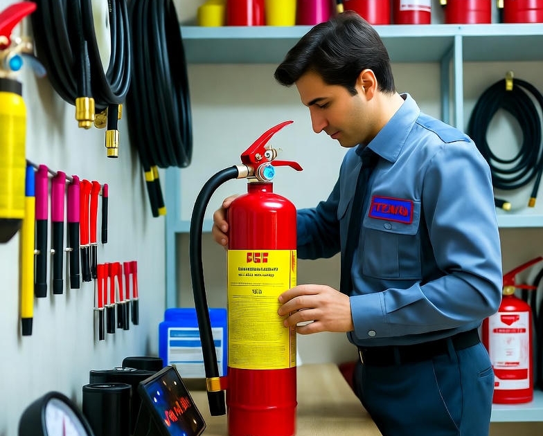 شارژ کپسول آتش نشانی شمال ایران