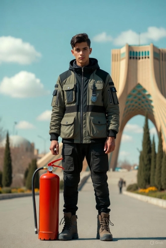 شارژ کپسول آتش نشانی در مرکز تهران